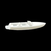 Side - Scale Model of 19' Criss Craft Ski Speed Boat by Model Scenery World