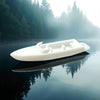 Port Side View - Scale Model of 19' Criss Craft Ski Speed Boat by Model Scenery World