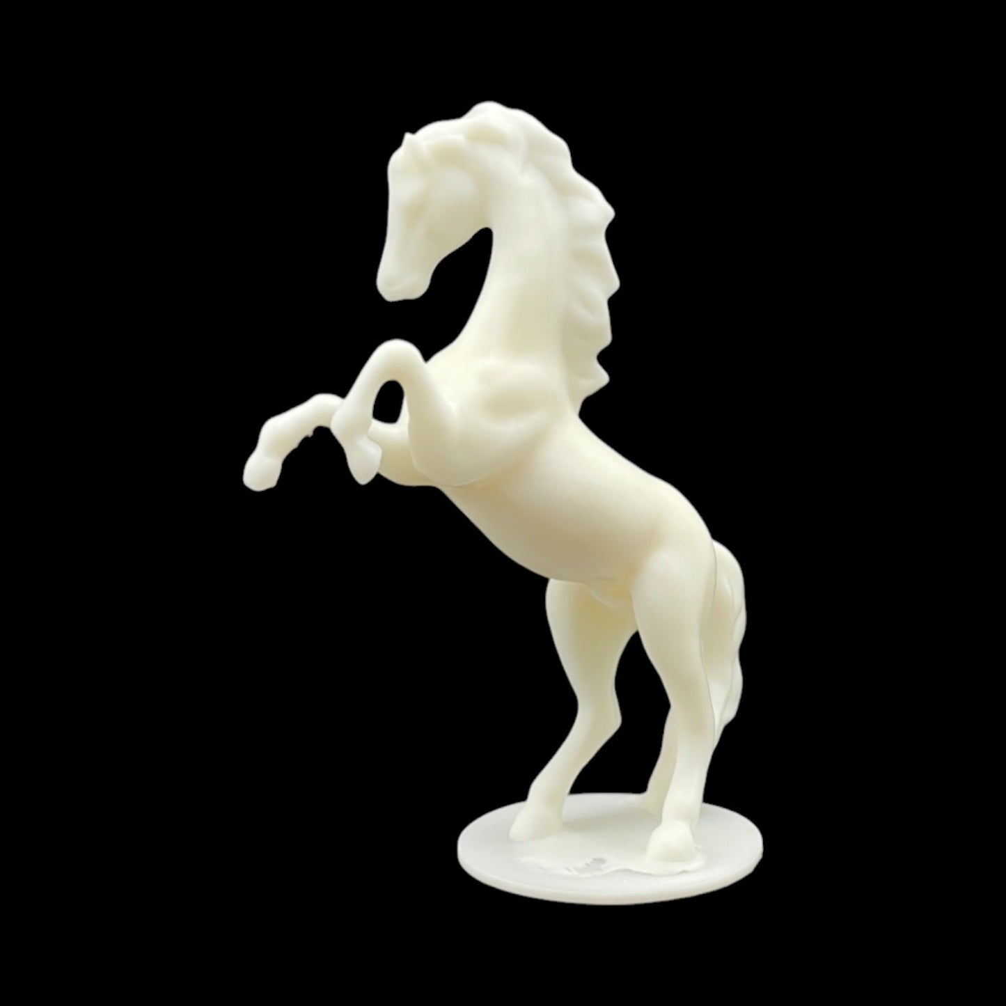 Bronco or Mustang Mascot 27' - N Scale 1:160 - White