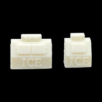 Scale Model of Retail Ice Coolers in Resin by Model Scenery World