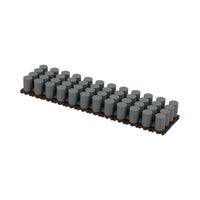 Top View - Scale Model of a 48 Barrel Drum & Pallet Load by Model Scenery World