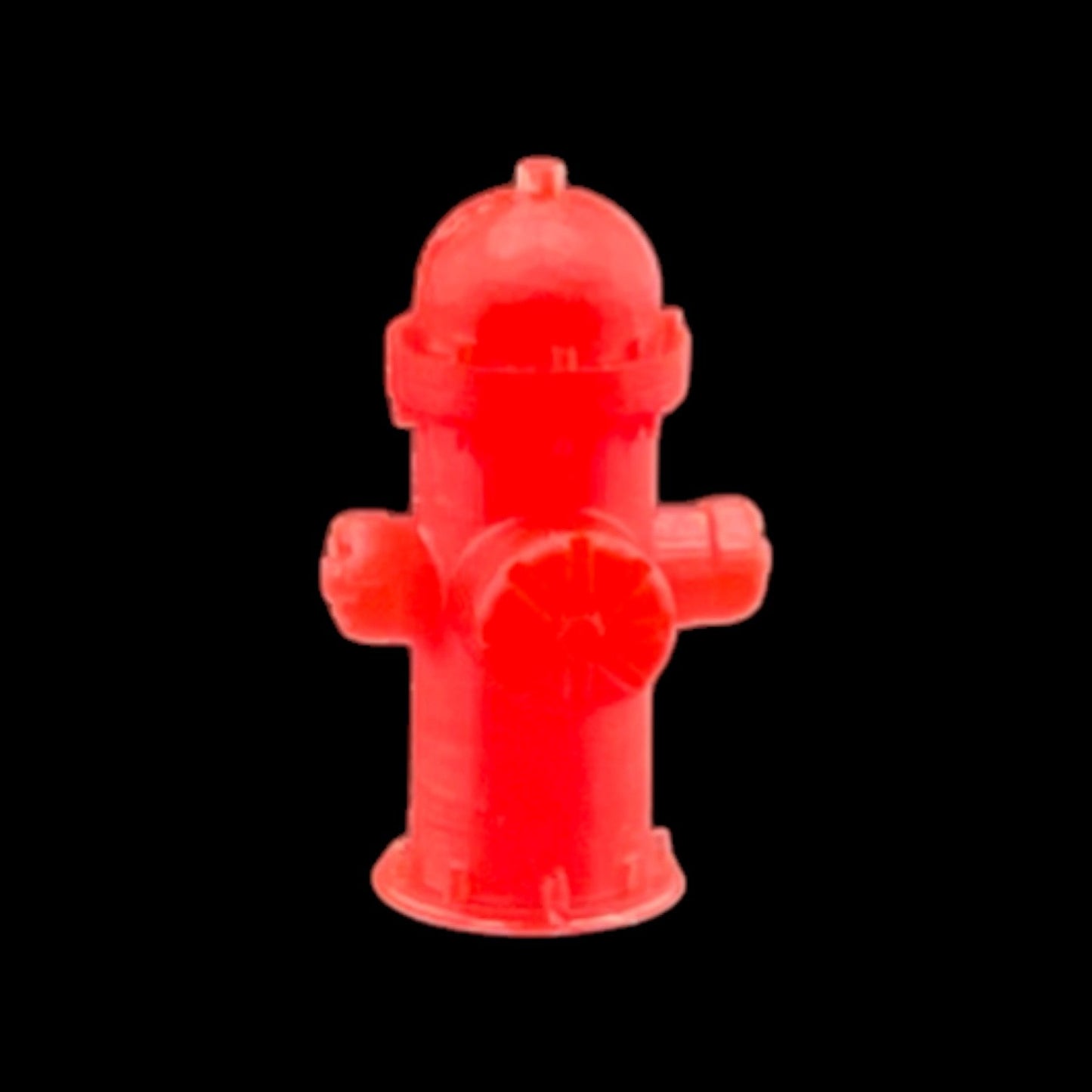 Front View - Scale Model of Fire Hydrants - Style 2 by Model Scenery 