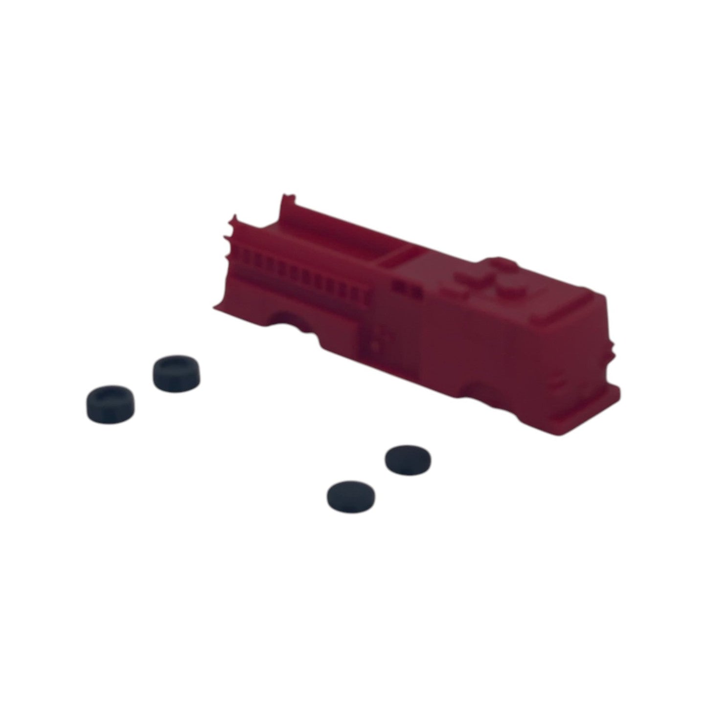 Scale Model of Fire Engine Kit - Basic Easy Build by Model Scenery World 