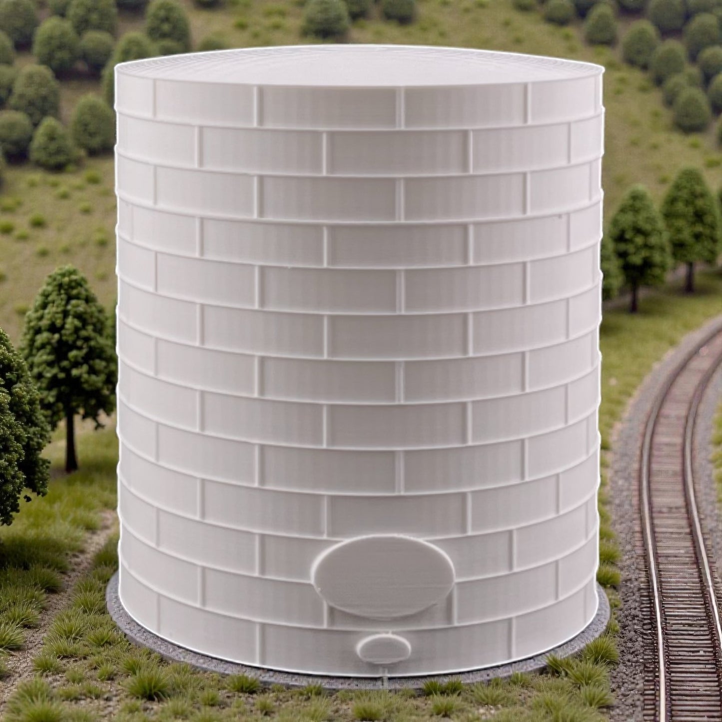 Tall Oil or Fuel Tank - 1G Scale - 1:32 - White - 11 Sizes AVAILABLE