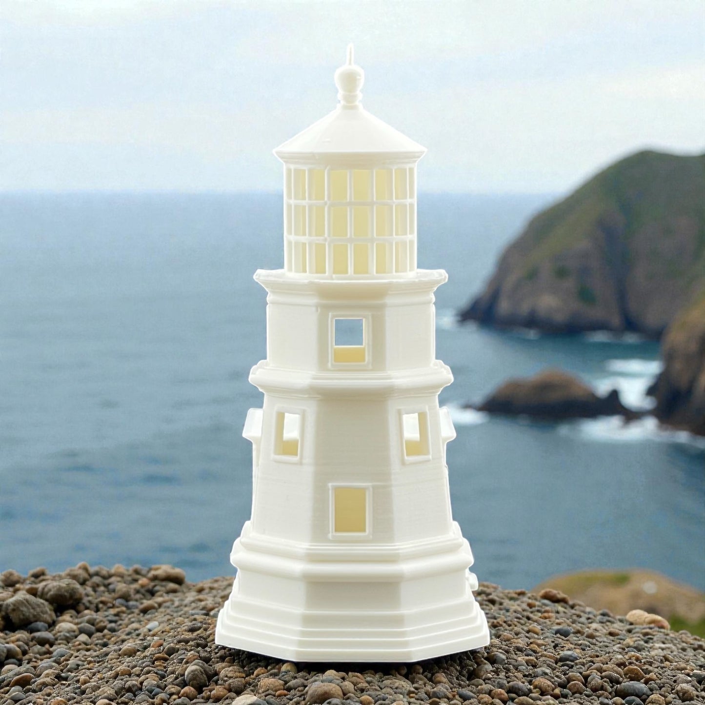 Split Rock Lighthouse - T Scale 1:450 - White