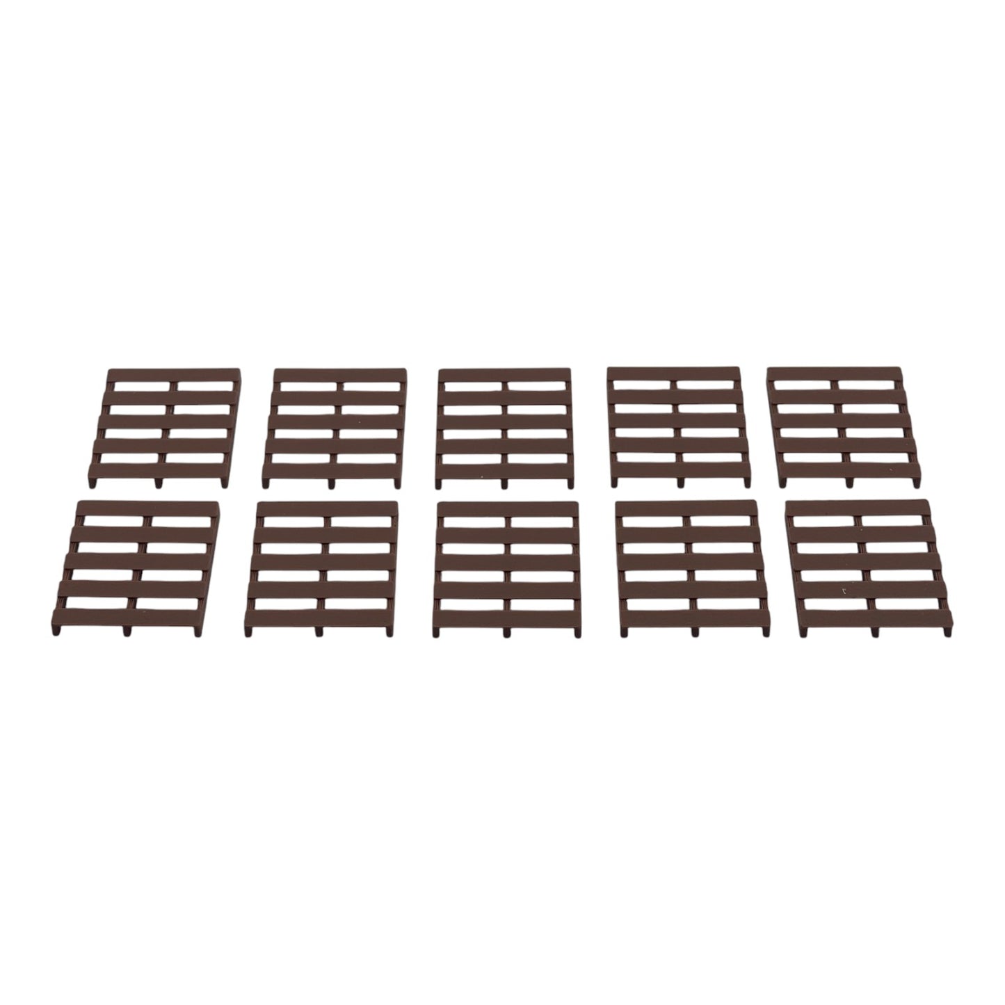 Pallets (10pk) - Z Scale 1:220 - Brown