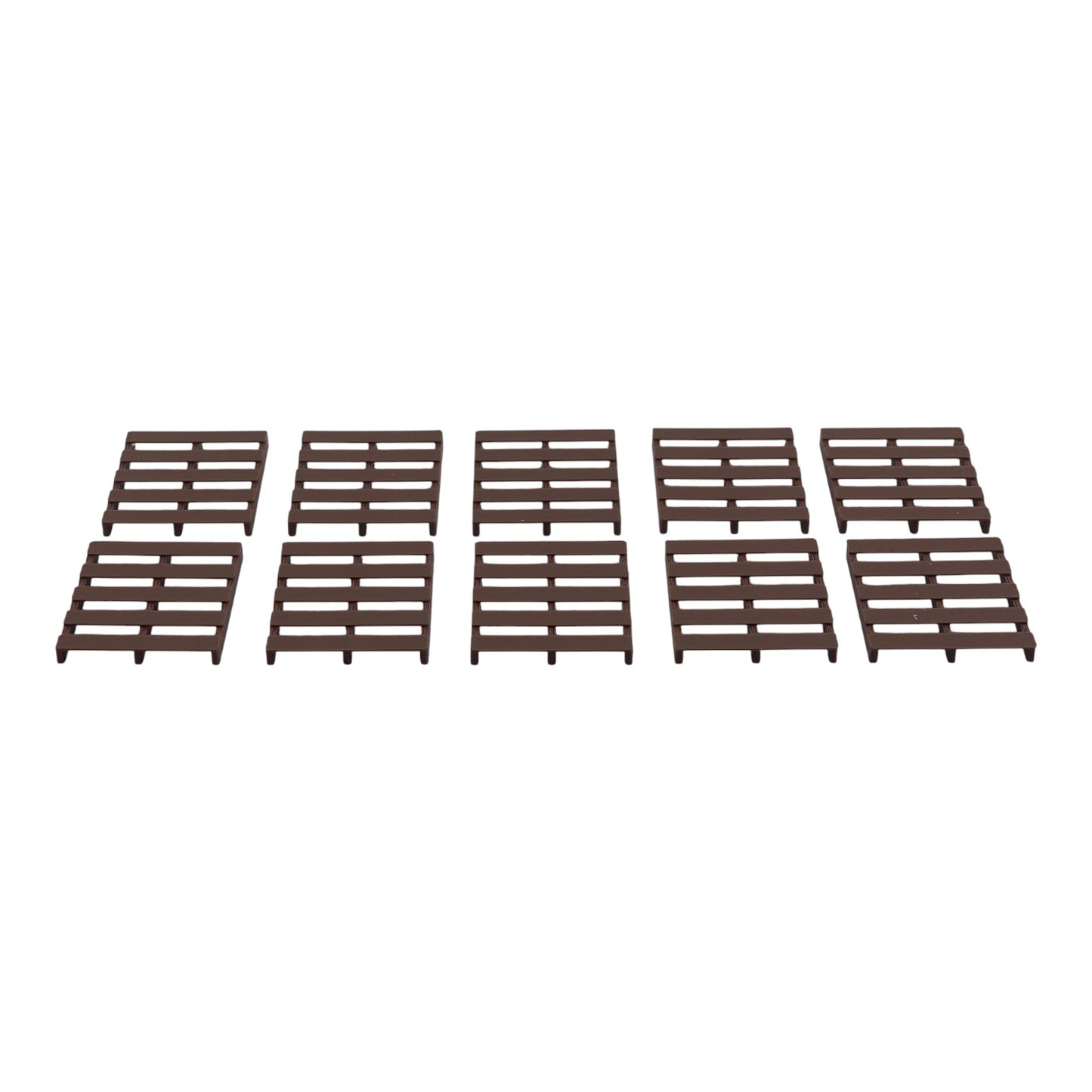 Pallets (10pk) - Z Scale 1:220 - Brown