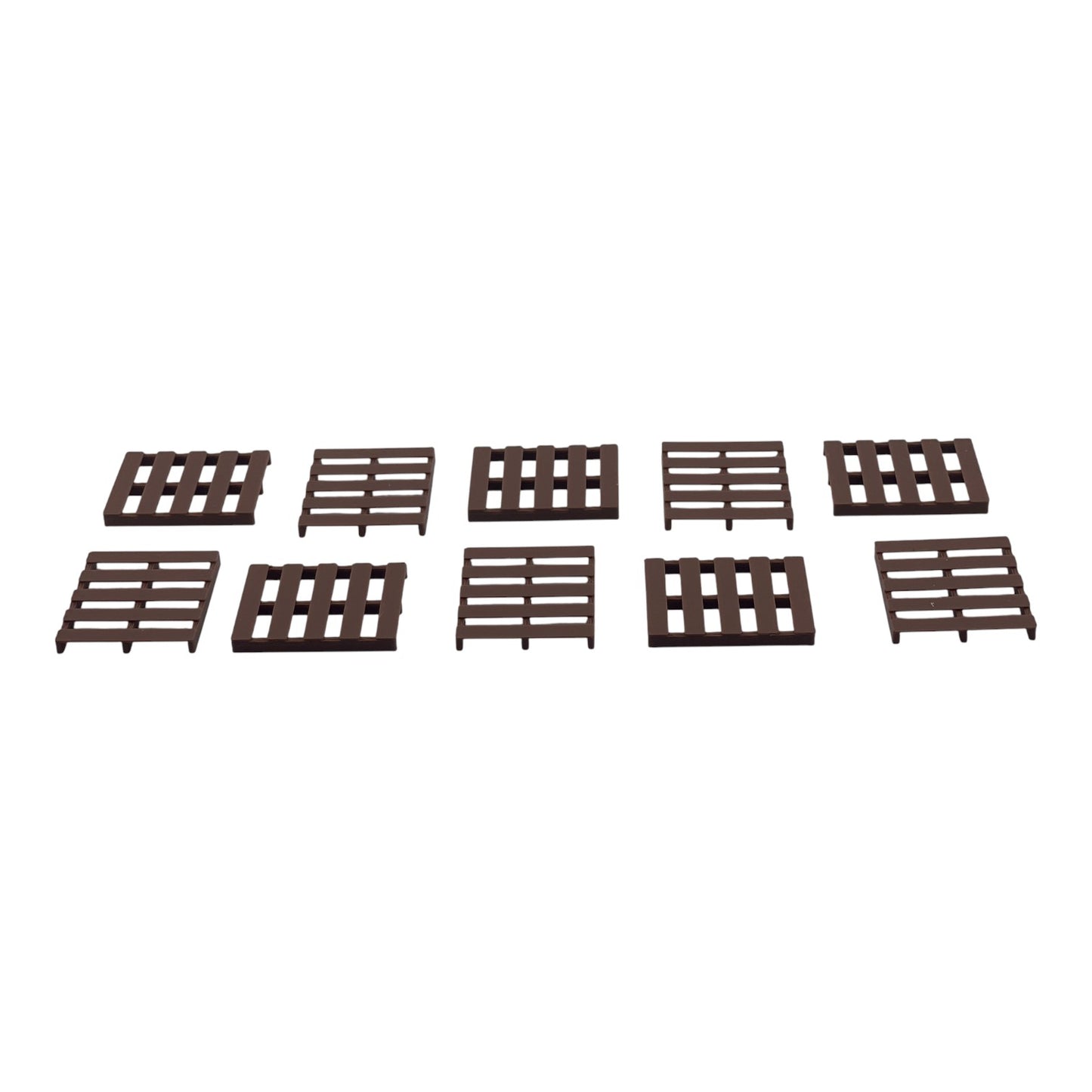 Pallets (10pk) - Z Scale 1:220 - Brown