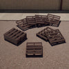 Pallets (10pk) -TT Scale 1:120 - Brown