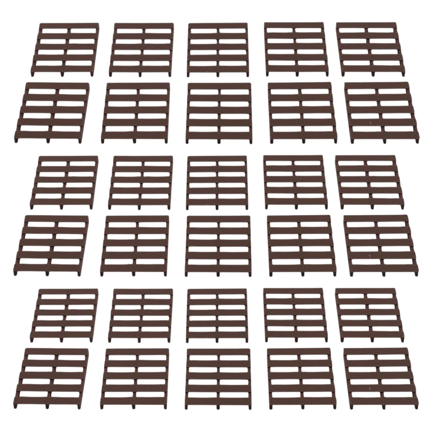 Pallets (30pk) - HO Scale 1:87 - Brown