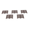 Pallets (5pk) - G Scale 1:24 - Brown