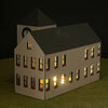 MSW Premier Series – Town Hall Clocktower - N Scale 1:160 - (Full Color Model)