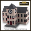 MSW Premier Series – Town Hall Clocktower - N Scale 1:160 - (Full Color Model)