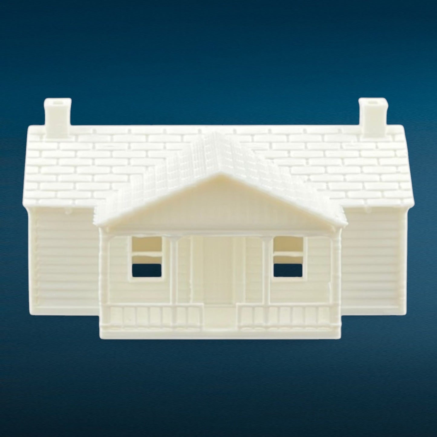 N Scale 1:160 The Milwaukee Road COMPANY HOUSE - White