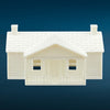 The Milwaukee Road - COMPANY HOUSE - N Scale 1:160 - White