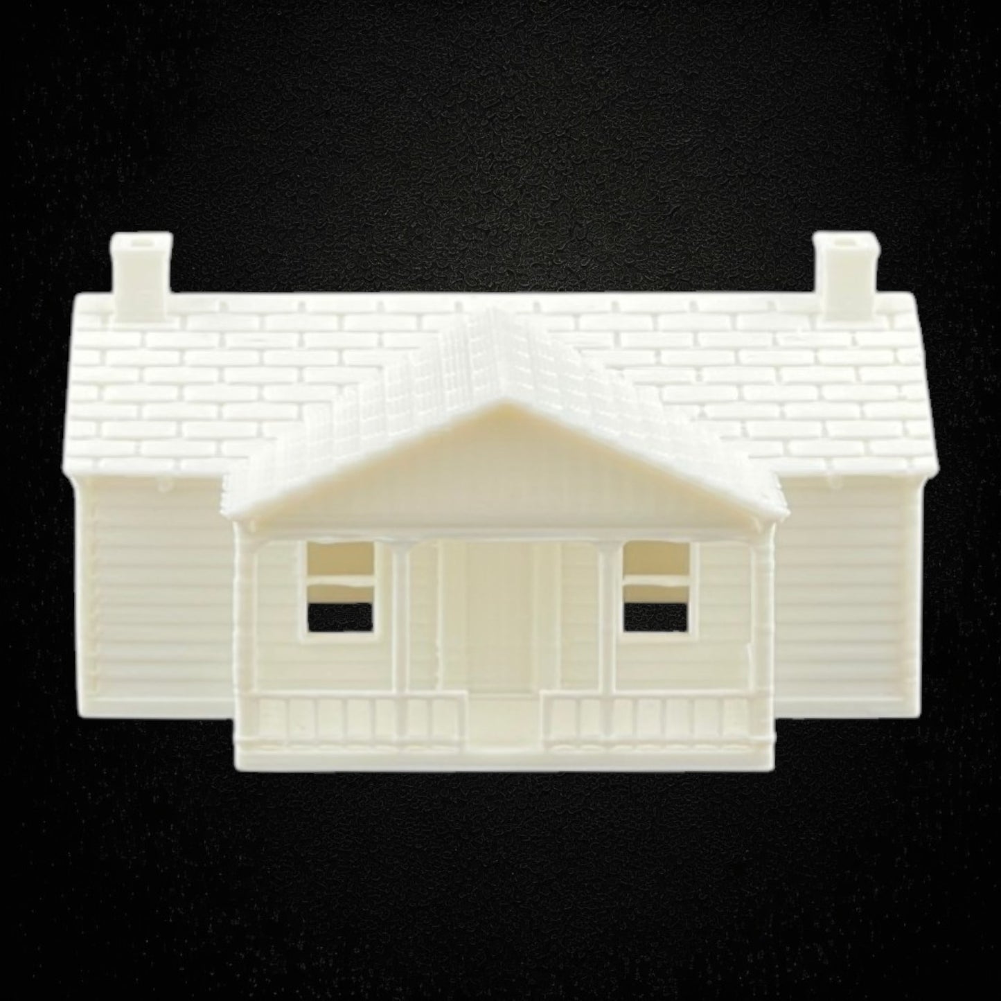 N Scale 1:160 The Milwaukee Road COMPANY HOUSE - White