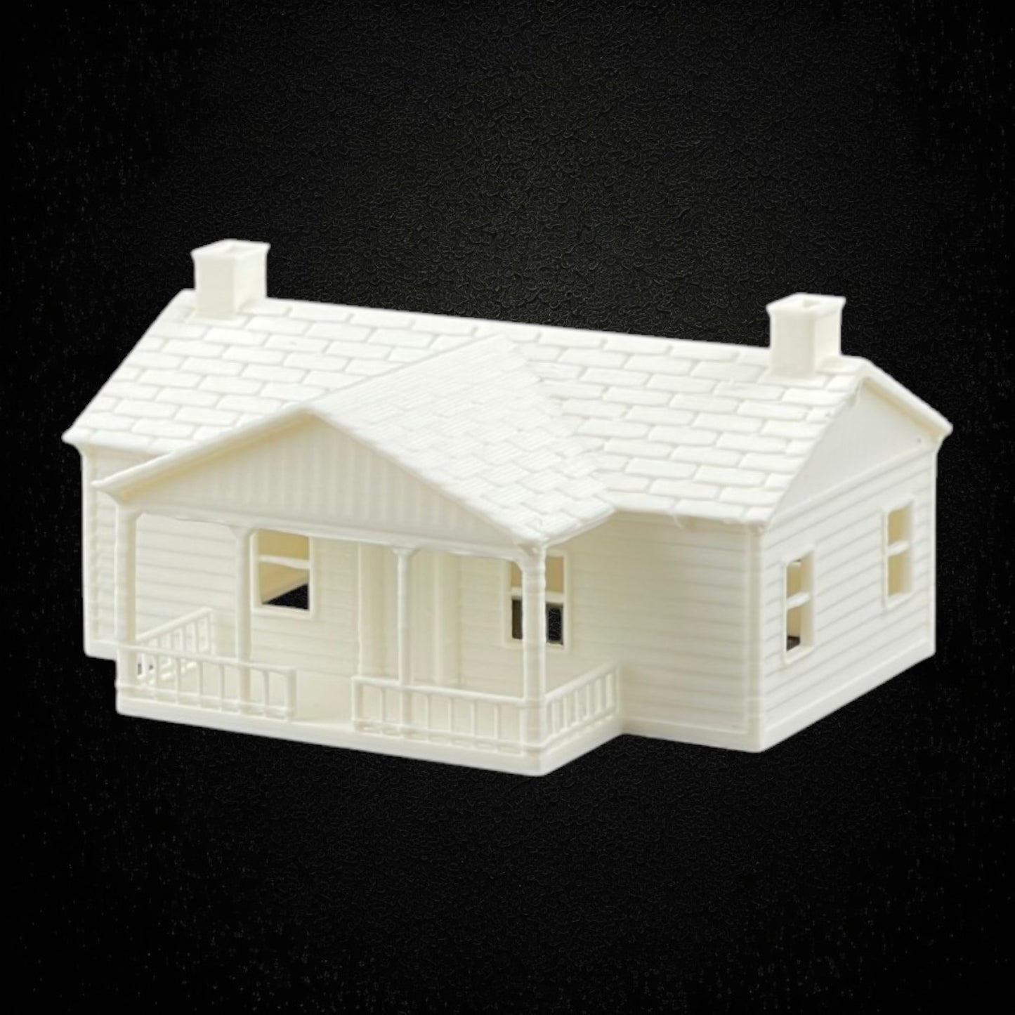 N Scale 1:160 The Milwaukee Road COMPANY HOUSE - White