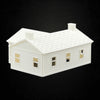 The Milwaukee Road - COMPANY HOUSE - N Scale 1:160 - White
