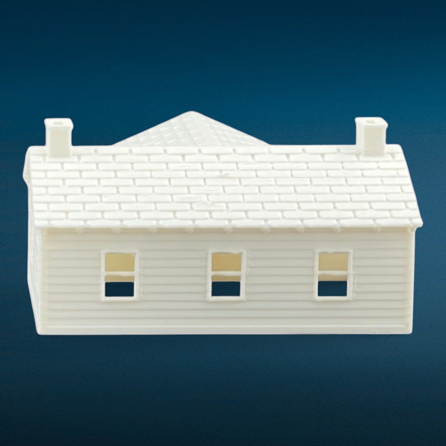 N Scale 1:160 The Milwaukee Road COMPANY HOUSE - White