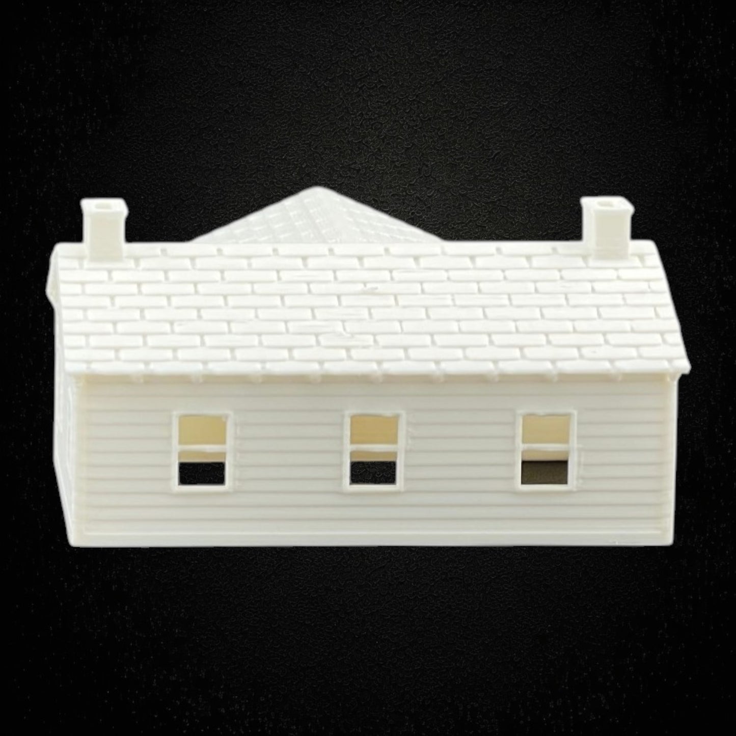 N Scale 1:160 The Milwaukee Road COMPANY HOUSE - White