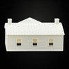 The Milwaukee Road - COMPANY HOUSE - N Scale 1:160 - White