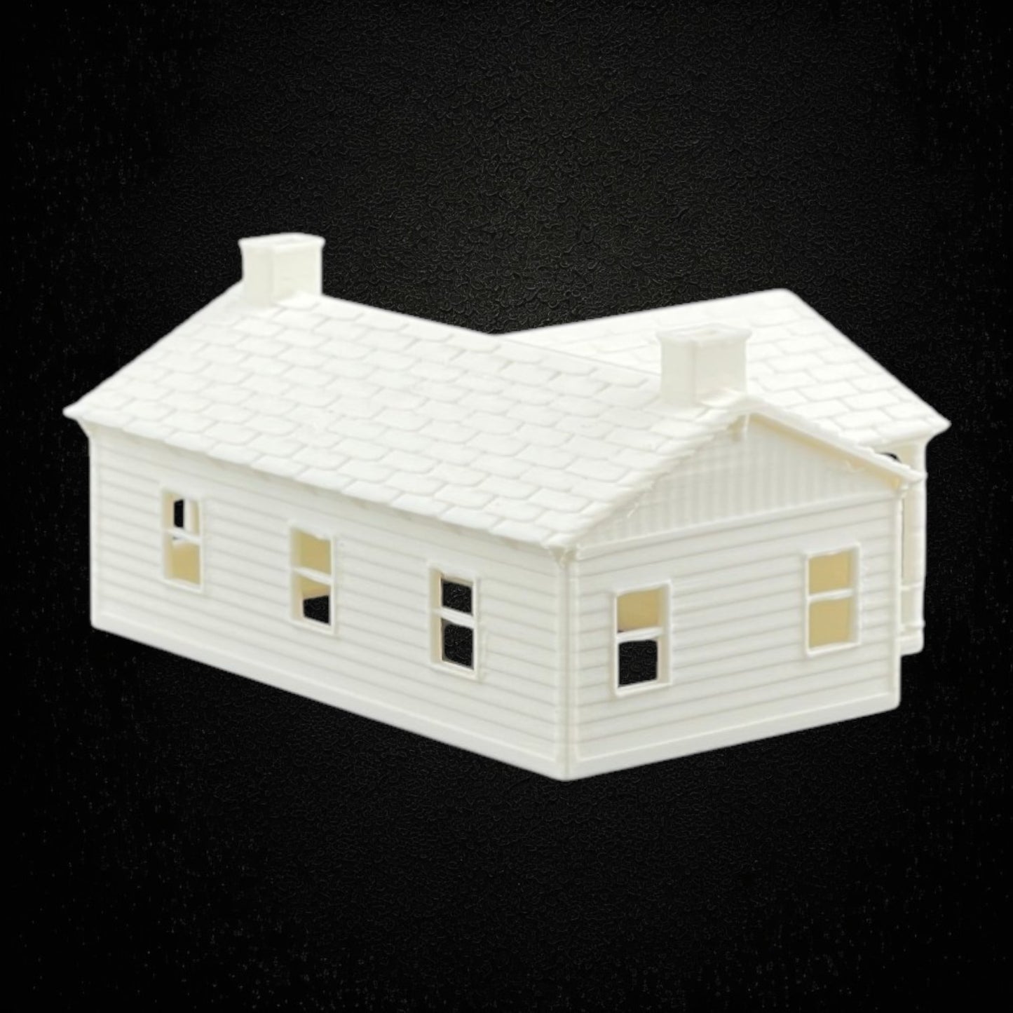 N Scale 1:160 The Milwaukee Road COMPANY HOUSE - White