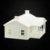 The Milwaukee Road - COMPANY HOUSE - Z Scale 1:220 - White