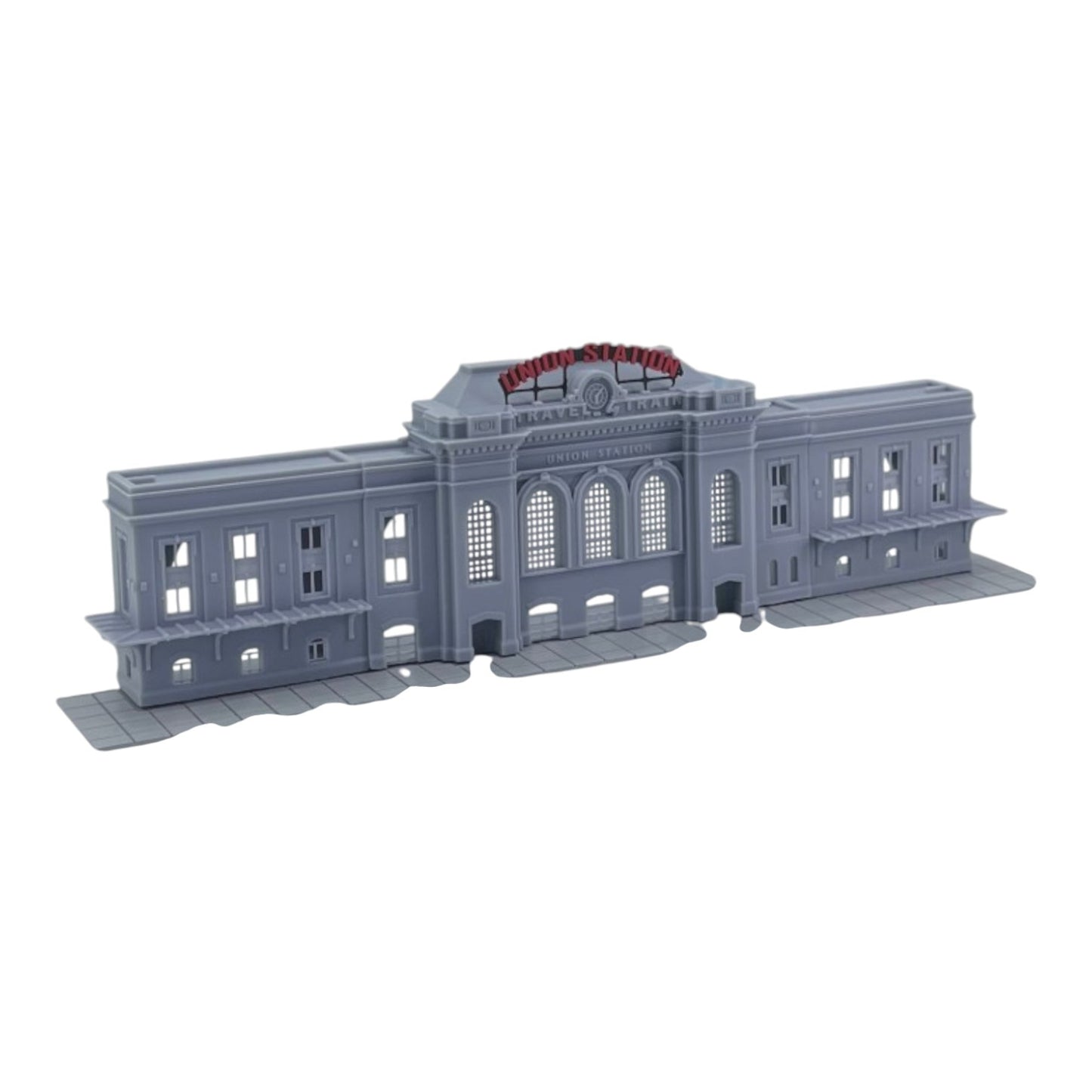 N Scale 1:160 Union Station Train Depot Relief Building