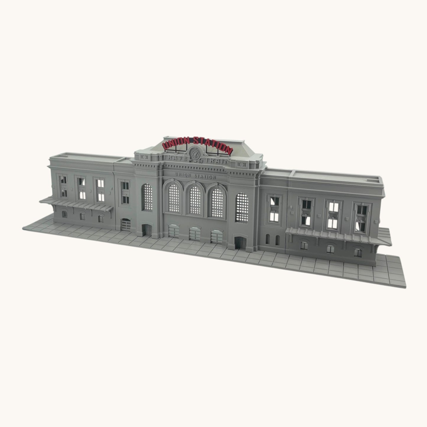HO Scale 1:87 Union Station Train Depot Relief Building