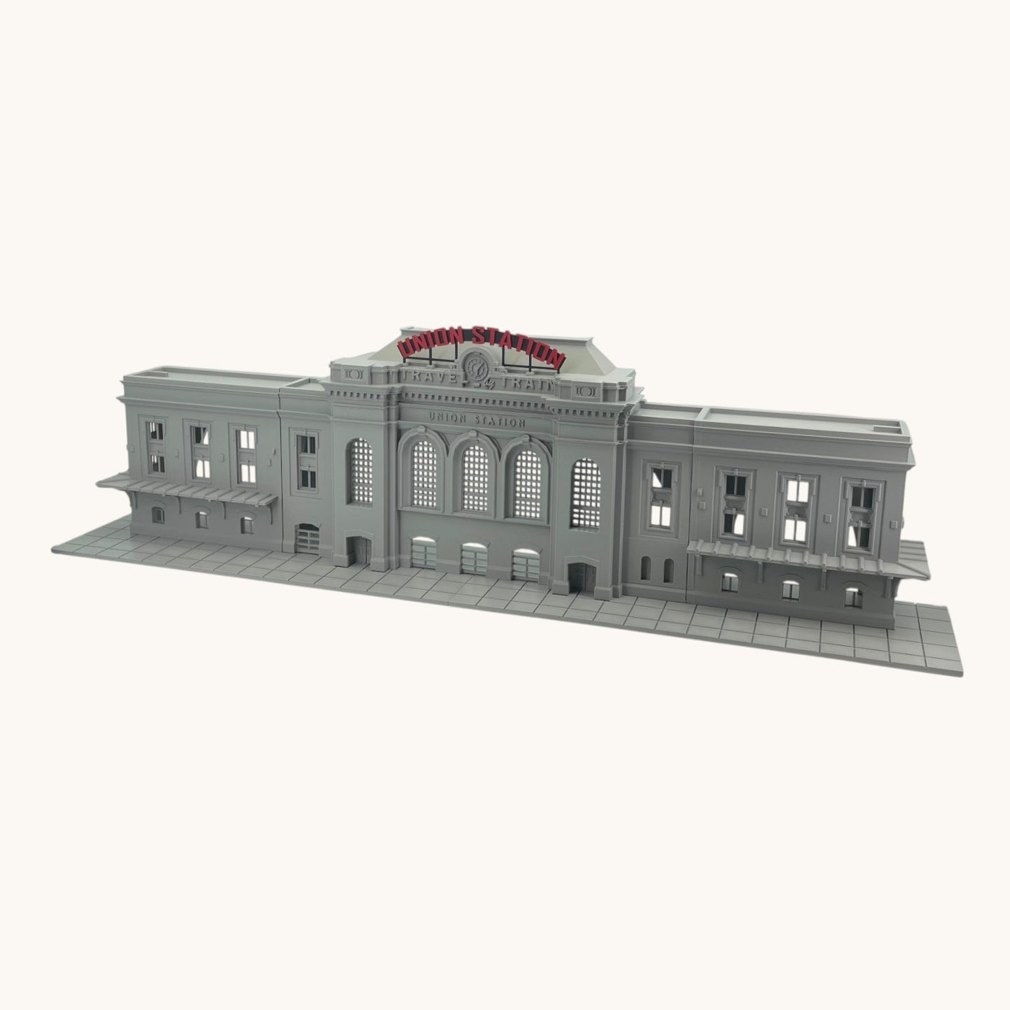 HO Scale 1:87 Union Station Train Depot Relief Building