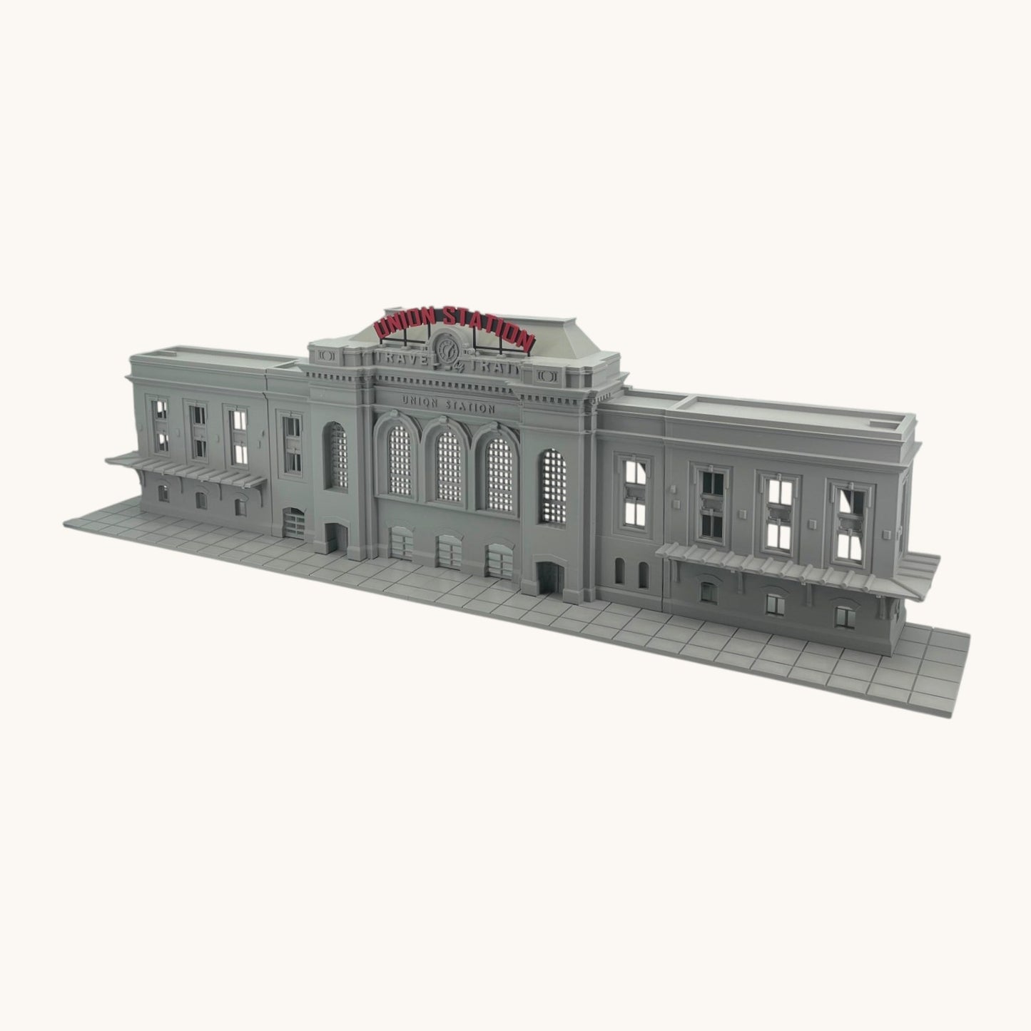 HO Scale 1:87 Union Station Train Depot Relief Building