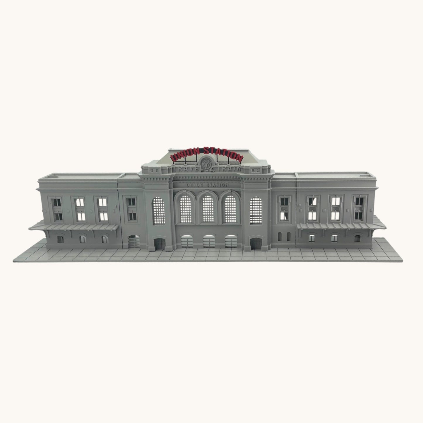 HO Scale 1:87 Union Station Train Depot Relief Building