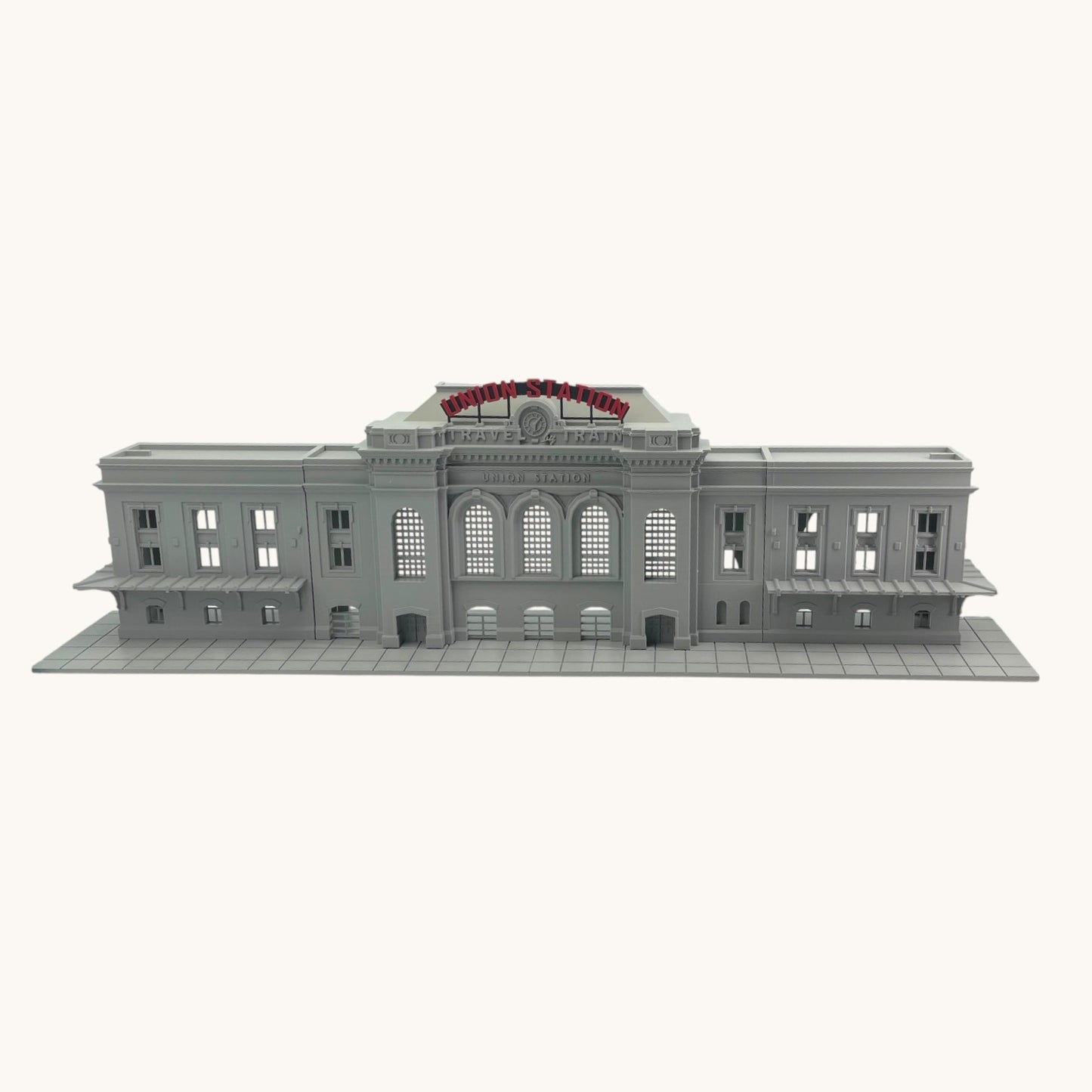 HO Scale 1:87 Union Station Train Depot Relief Building