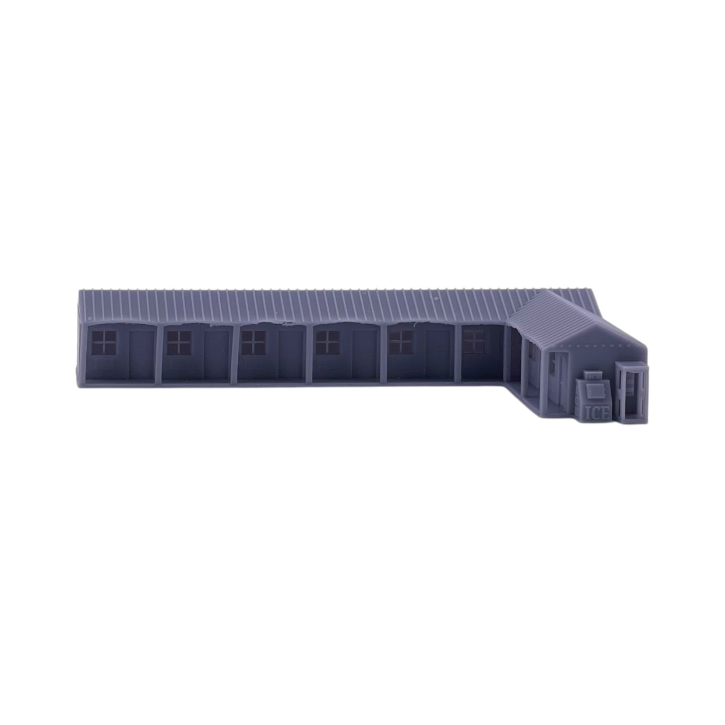 N Scale 1:160 Bates Style Motel Roadside Hotel Building Resin