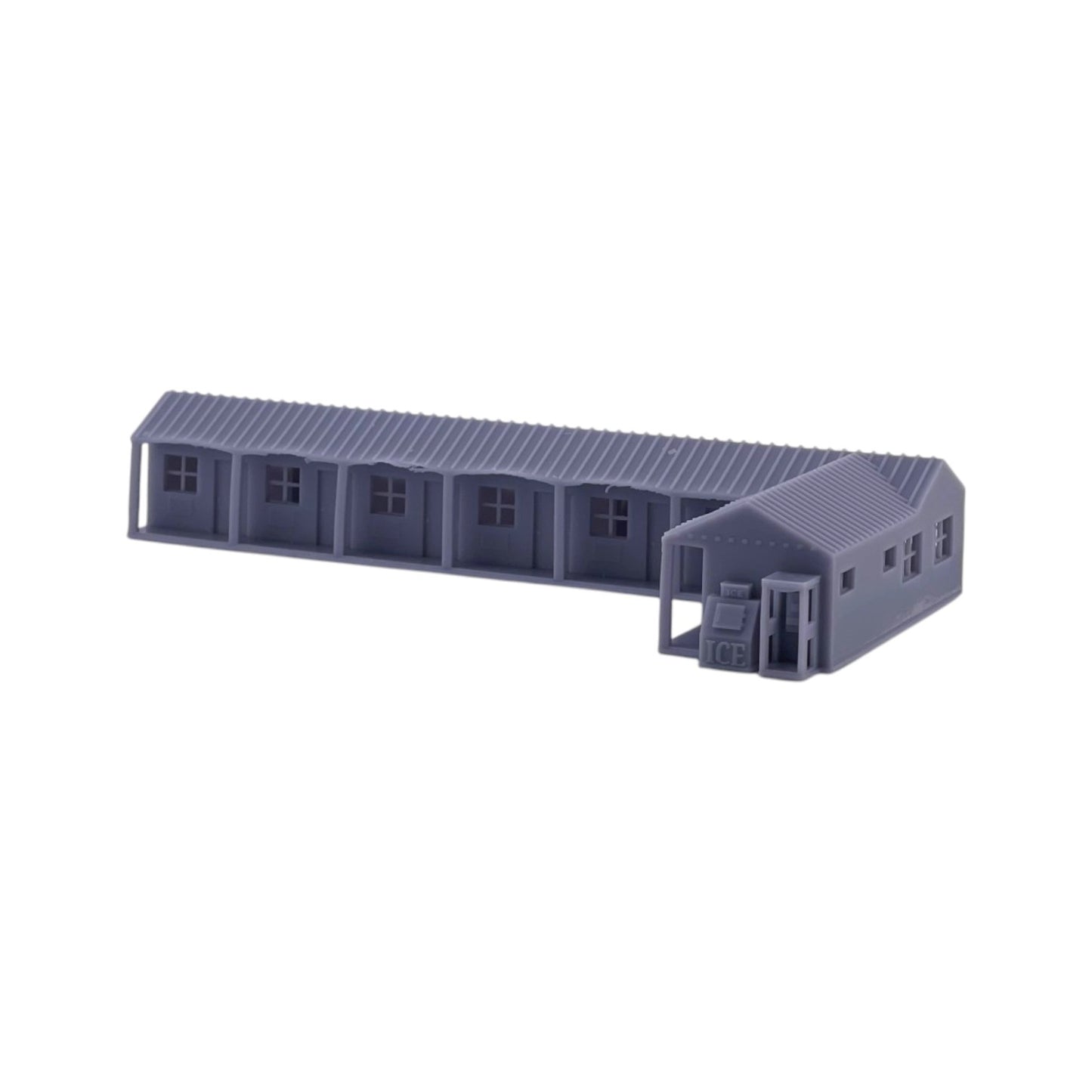 N Scale 1:160 Bates Style Motel Roadside Hotel Building Resin