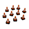 Scale Model - 18" Multi Color Traffic Cone Multi-Color - Reflective by Model Scenery World