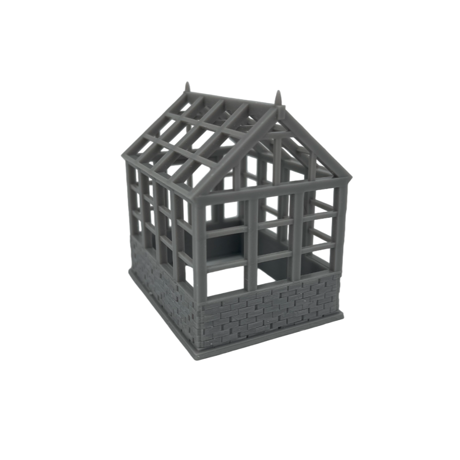 S Scale 1:64 Greenhouse Backyard Resin Building