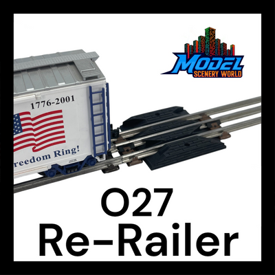 Re-Railer O27 Gauge for Lionel or similar 3 Rail Tubular Track Rerailer 027