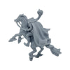 Scale Model of Headless Horseman Riding Daredevil Horse by Model Scenery World Back View