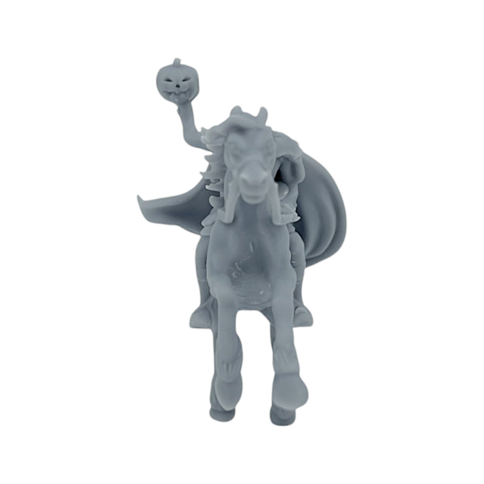 Scale Model of Headless Horseman Riding Daredevil Horse by Model Scenery World