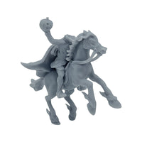 Headless Horseman and Daredevil Unpainted Scale Figure HO Scale 1:87