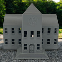 Clock Tower Town Hall or Courthouse Building - Z Scale 1:220