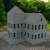 Clock Tower Town Hall or Courthouse Building - HO Scale 1:87