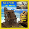 Colorado Gold Mine - Z Scale - Theresa Mine Model - No Assembly Required