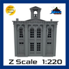 Train Station - Lincoln Gettysburg - Z Scale 1:220 - City Hall - Bell Tower