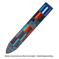 Container Ship Model – FeederMax – Waterline Cut – N Scale – Gray