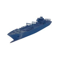 Container Ship Model – FeederMax – Waterline Cut – N Scale – Gray