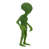 Side View - Scale Model of The Gray Alien Area 51 by Model Scenery World