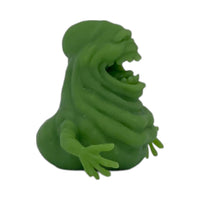 Side View of a Scale Model of a Slimer Ghost like the one from Ghostbusters