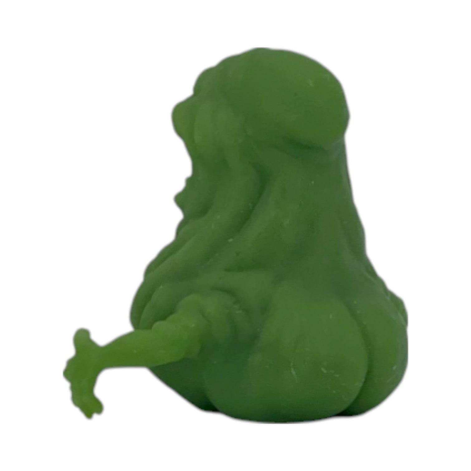 Back View of a Scale Model of a Slimer Ghost like the one from Ghostbusters